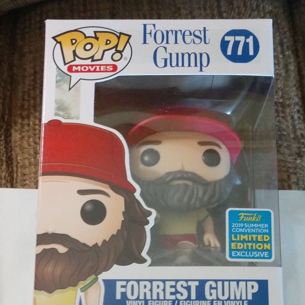 Forrest Gump Running Beard '19 SDCC Shared Sticker